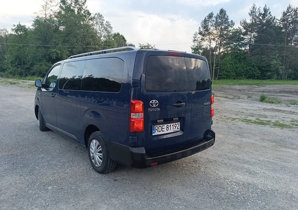 Toyota ProAce cena 64500 przebieg: 170082, rok produkcji 2018 z Knurów małe 301